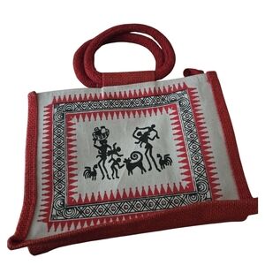 4/$15 Cute Southwest Clutch Purse Bag Tote With Handles Day Bag